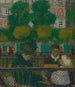 Le jardin des Tuileries à Paris - Édouard Vuillard — vy av konstverket