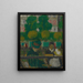 Le jardin des Tuileries à Paris - Édouard Vuillard — inramlat konstverk på väggen