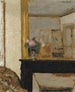 blomstervas på en öppen spis - Édouard Vuillard — vy av konstverket