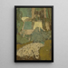 Vue plongeante sur la colline - Édouard Vuillard — inramlat konstverk på väggen