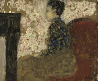 douard Vuillard - Woman Sitting by the Fireside.webp