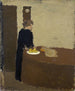 kvinna i svart - Édouard Vuillard — vy av konstverket