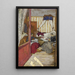 kvinnor som syr - Édouard Vuillard — inramlat konstverk på väggen