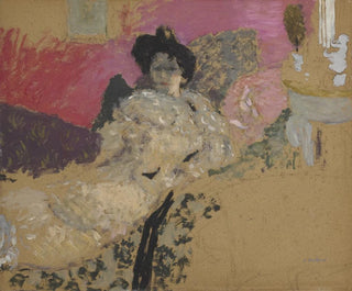 Studie för porträttet av Madame Delierre - Édouard Vuillard — vy av konstverket