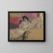 Studie för porträttet av Madame Delierre - Édouard Vuillard — inramlat konstverk på väggen