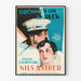 Vintageaffisch Drömmen Om Kärlek - Retro väggdekorationsposter