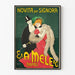 Vintageposter E & A Mele Napoli - Elegant väggdekoration