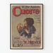 Vintageposter Cuore E. De Amicis - Romantisk illustration
