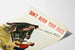 Vintageposter don’t burn your rags väggdekoration vintage