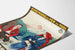 Vintageposter Eaux-Bonnes Pyrenéerna för väggdekoration