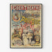 Vintage teaterposter Le Petit Duc Operette