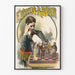 Vintageposter Edwin Arden Schackspel Teater