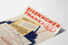 Vintage väggposter Eisenhower Thanks Us - Industriell och historisk inredning