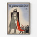 Vintageaffisch El Generalisimo dekorativ