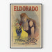 Vintageposter Eldorado Anna Held - Retro väggdekoration