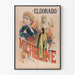 Vintageaffisch Eldorado Mlle Micheline