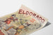 Vintageposter Eldorado CirAunez de Blairgerac teaterväggdekoration