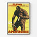 Vintagemuralposter Elend und Untergang - Anarchins nedgång