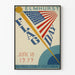 Poster Firandets Dag Elmhurst 1939 - Retro Amerikansk Väggdekoration