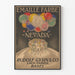 Vintageposter Emaille Färg Nevada av Rudolf Gysin & Co