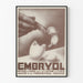 Vintageposter Embryol - Medicinsk Väggdekoration
