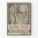 Vintage medicinsk Endopancrine-Poster för väggdekoration