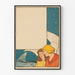 Dekorativ poster Ange dans la Nuit - Vintage design Art nouveau