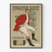 Vintageposter i engelsk skivstil Cavendish Elegant