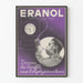 Vintageposter ERANOL jodhaltig kolloidal fri för emfysem