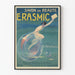 Vintageaffisch Érasmic Skönhetsmärke - Retro Väggdekoration