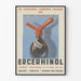 Vintage reklamposter för Nasalampull Ercérhinol - Retro väggdekoration