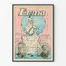 Vintageposter Erma - Retro musikväggdekoration