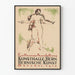 Gammal poster Kunsthalle Bern konstutställning 1918