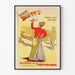 Vintageposter Eugénie Buffet Den populära sångerskan