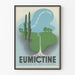 Vintage reklamposter för Eumictine för urinvägarna