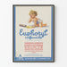 Vintageposter Euphoryl Barn - Retro Väggdekoration Hälsa Barn