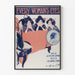 Vintageposter Every Woman's Eyes - Kvinnlig konstnärlig art déco-illustration
