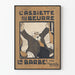 Vintageposter L'Assiette au Beurre 1908 - Retro väggdekoration