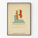 Vintage affisch utställning inredningsdesign Federal Art Project