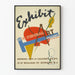 Utställningsposter för konst Federal WPA New Jersey-galleriet