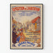 Vintageposter av Utställningen av Bostad på Grand Palais