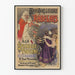 Vintageposter för utställning av Rabelais verk av Jules Garnier