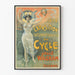 Vintageaffisch för den Internationella Cykelutställningen 1899