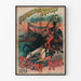 Vintageposter från Rysk häst- och etnografisk utställning 1895