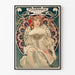 Dekorativ poster i jugendstil F. Champenois 1898 av Mucha