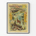 Vintageposter för livsmedelskonserver från Pyrénerna L-Sempastous