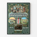 Vintageapotekets affisch Santa Maria della Scala – Retro väggdekoration