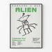 Poster "Feeling a Bit Alien" för att fira personliga olikheter