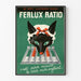 Vintageposter Ferlux Ratio - Rödluvan