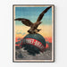 Vintageposter Fernet-Branca Aigle och Flaska